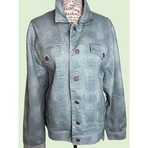 Unique FIND!‎ Brooklyn Brigade Queen Croc Trucker Green Size Large NWT $278